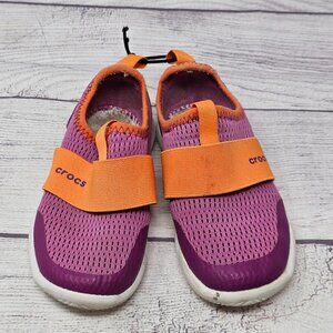 CROCS Swiftwater Toddler Slip‎ On Water Ready Mesh Sneakers Size 7C